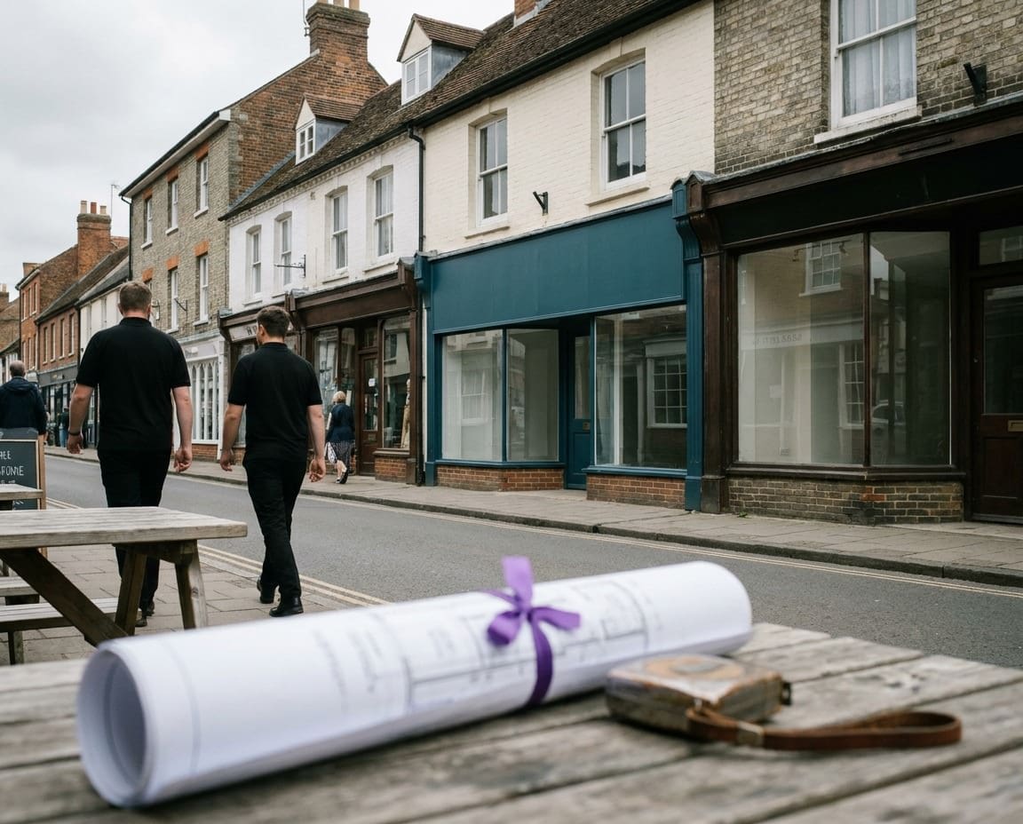 Shop sign planning permission in Buckinghamshire