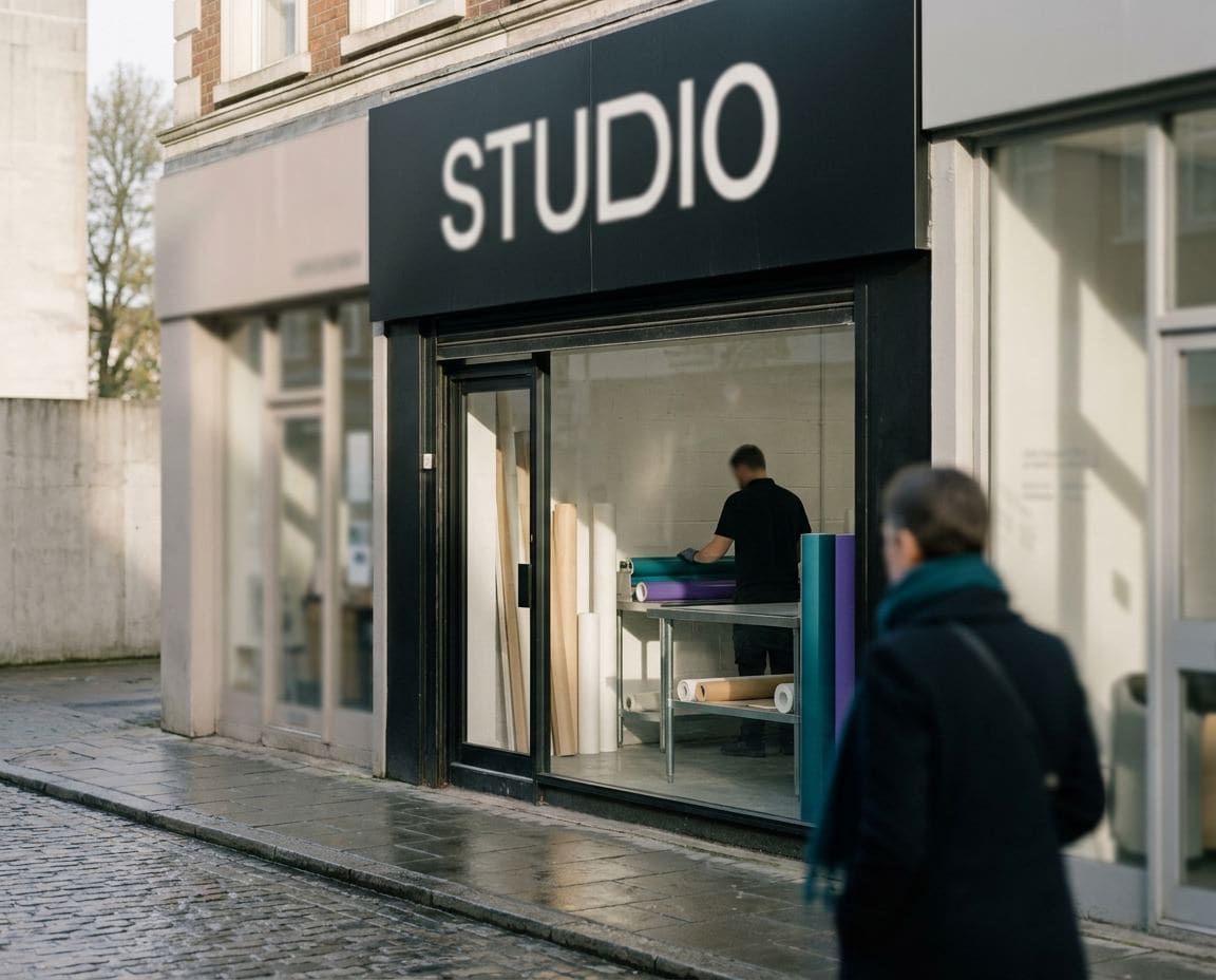 How to design a shop sign people actually read